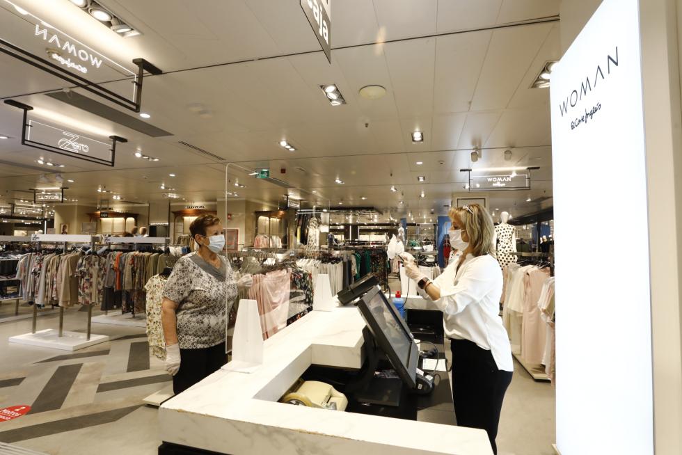 Reapertura del Corte Inglés de Sagasta de Zaragoza.