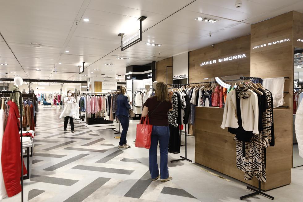 Reapertura del Corte Inglés de Sagasta de Zaragoza.