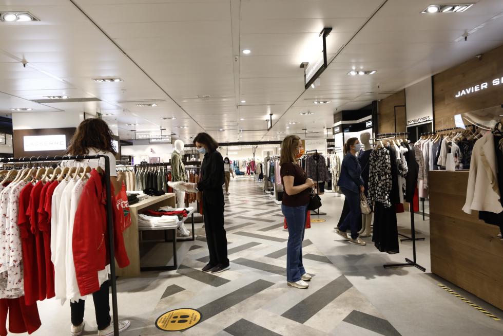 Reapertura del Corte Inglés de Sagasta de Zaragoza.