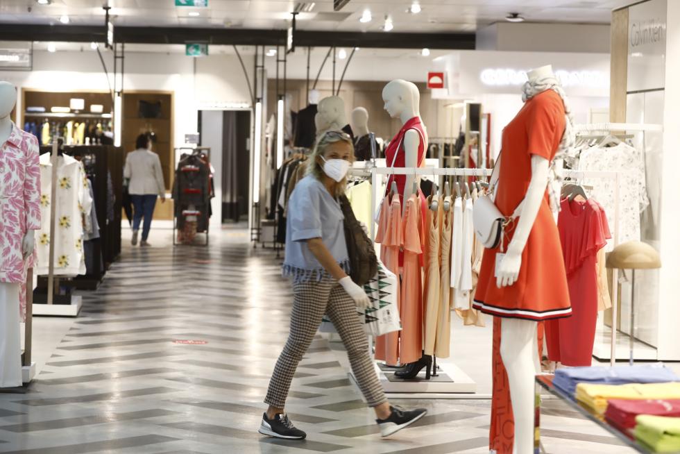 Reapertura del Corte Inglés de Sagasta de Zaragoza.