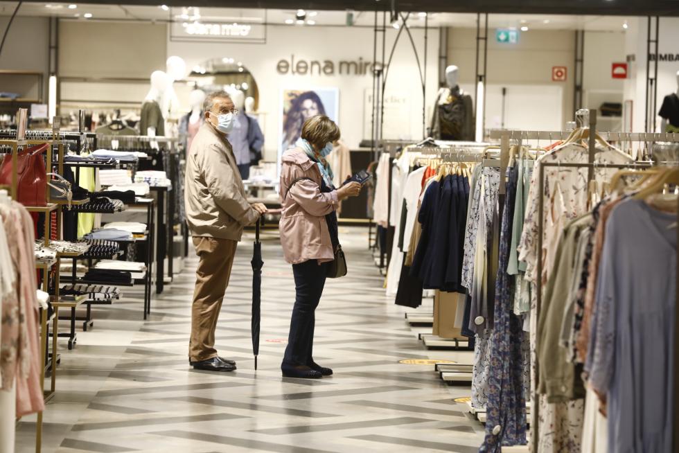 Reapertura del Corte Inglés de Sagasta de Zaragoza.