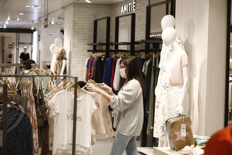Reapertura del Corte Inglés de Sagasta de Zaragoza.