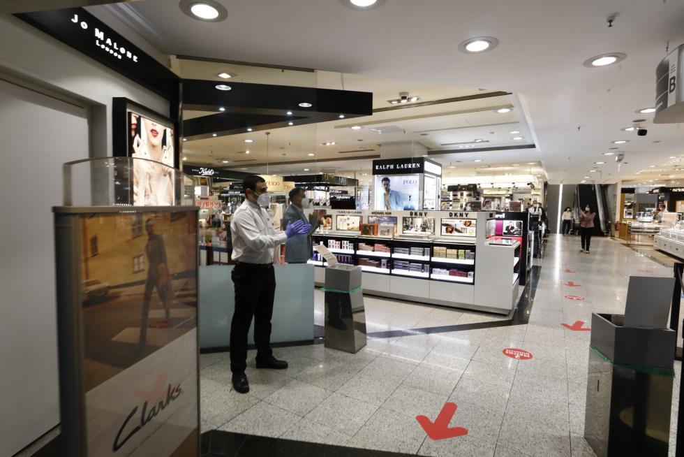 Reapertura del Corte Inglés de Sagasta de Zaragoza.