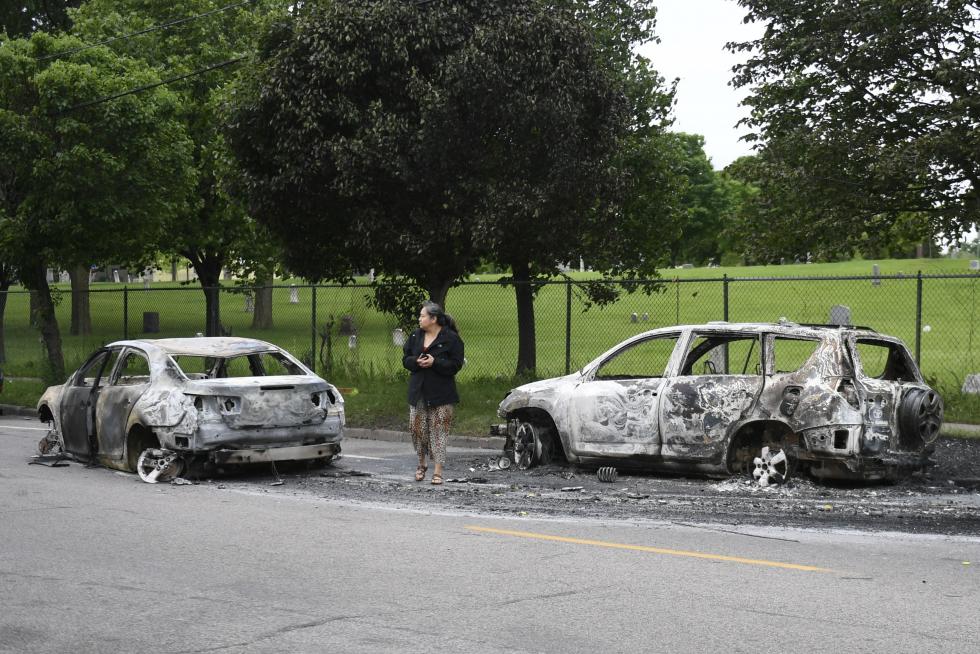 Police abuse protest in wake of George Floyd death in Minnesota