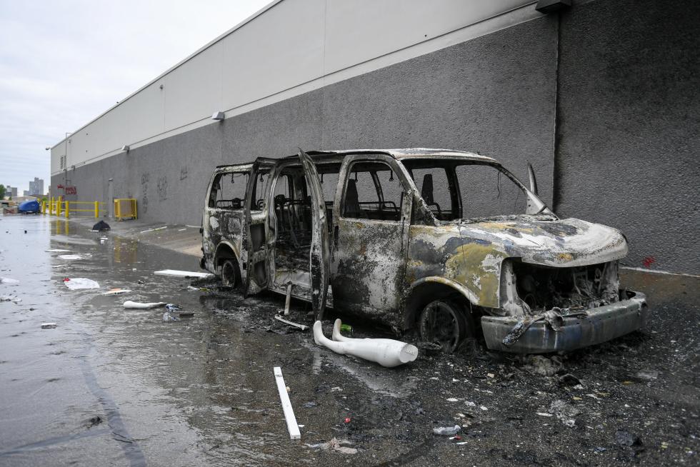 Police abuse protest in wake of George Floyd death in Minnesota