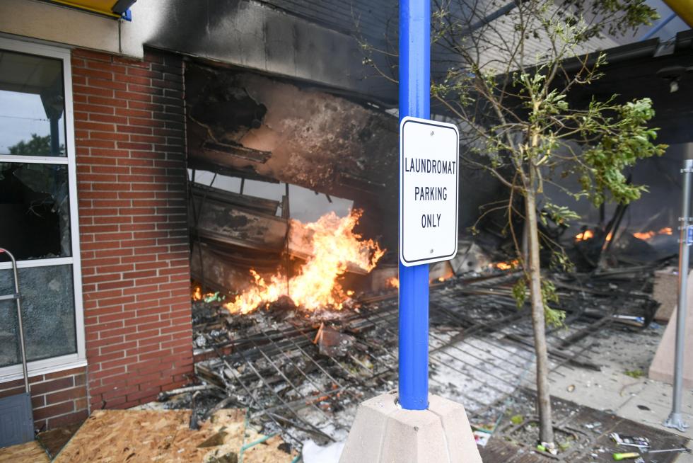 Police abuse protest in wake of George Floyd death in Minnesota