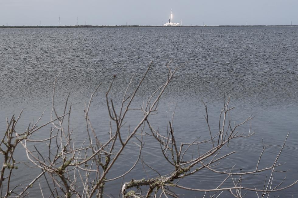 SpaceX Crew Dragon Demo2 manned space mission launches from Kennedy Space Center