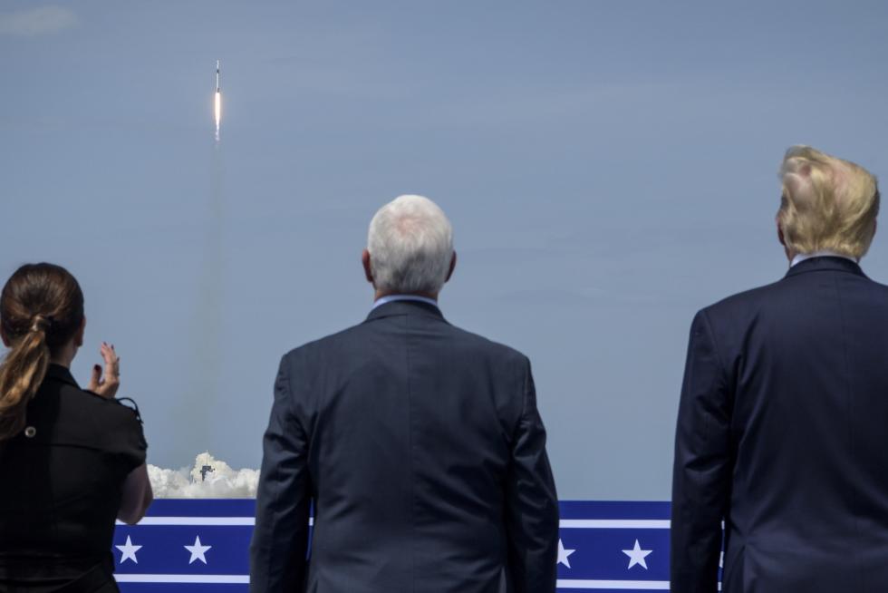 SpaceX Demo-2 Crew Walkout