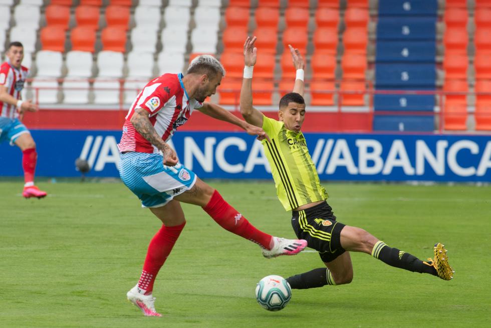Fotos del partido Lugo-Real Zaragoza, de Segunda División, en el Anxo Carro