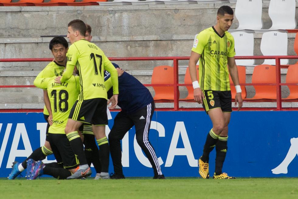 Fotos del partido Lugo-Real Zaragoza, de Segunda División, en el Anxo Carro