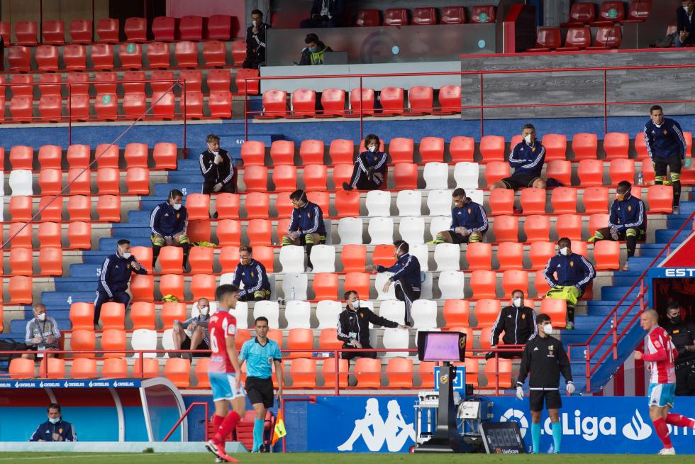 Fotos del partido Lugo-Real Zaragoza, de Segunda División, en el Anxo Carro