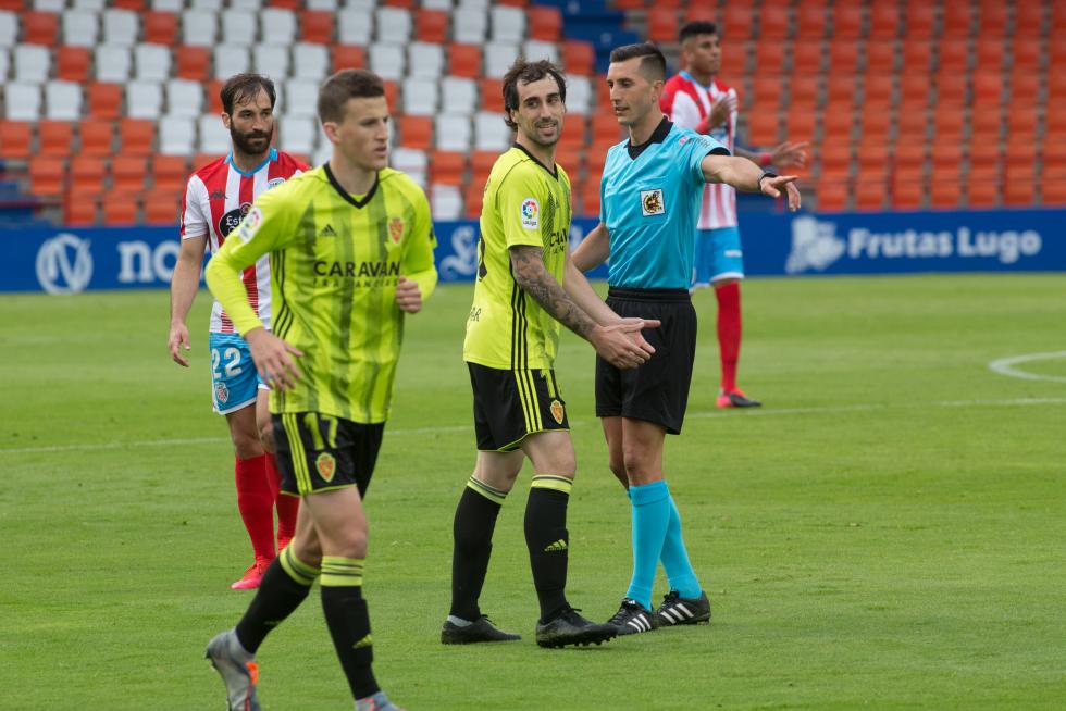 Fotos del partido Lugo-Real Zaragoza, de Segunda División, en el Anxo Carro