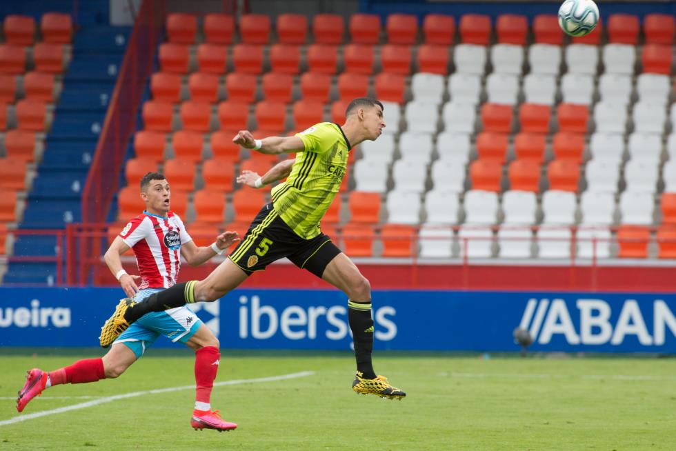 Fotos del partido Lugo-Real Zaragoza, de Segunda División, en el Anxo Carro
