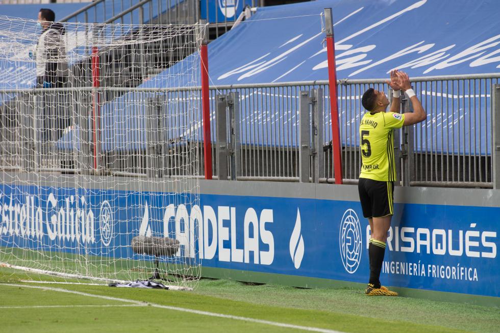 Fotos del partido Lugo-Real Zaragoza, de Segunda División, en el Anxo Carro