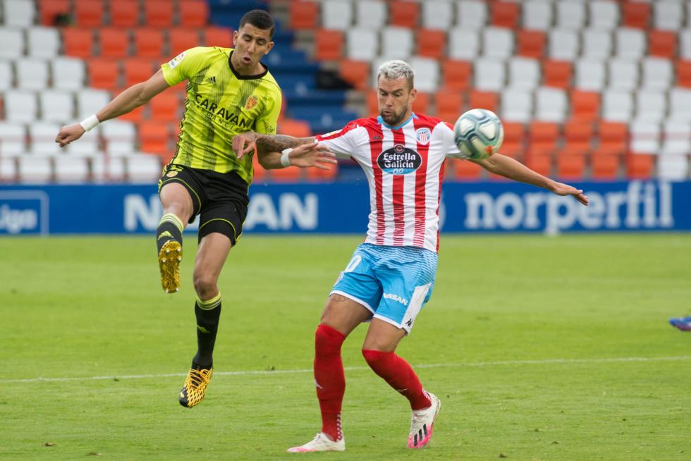 Fotos del partido Lugo-Real Zaragoza, de Segunda División, en el Anxo Carro