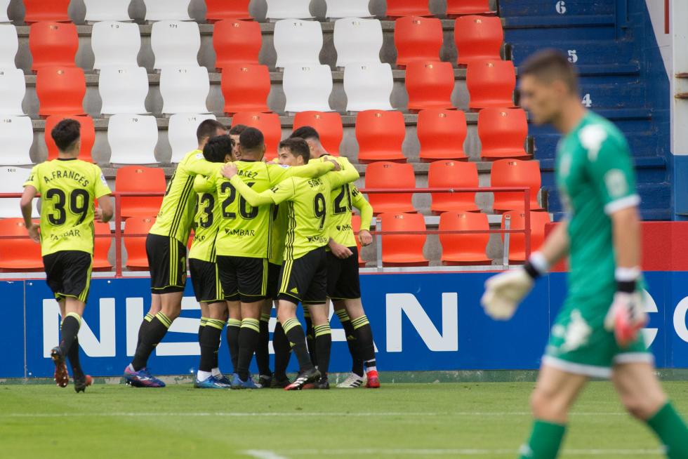 Fotos del partido Lugo-Real Zaragoza, de Segunda División, en el Anxo Carro