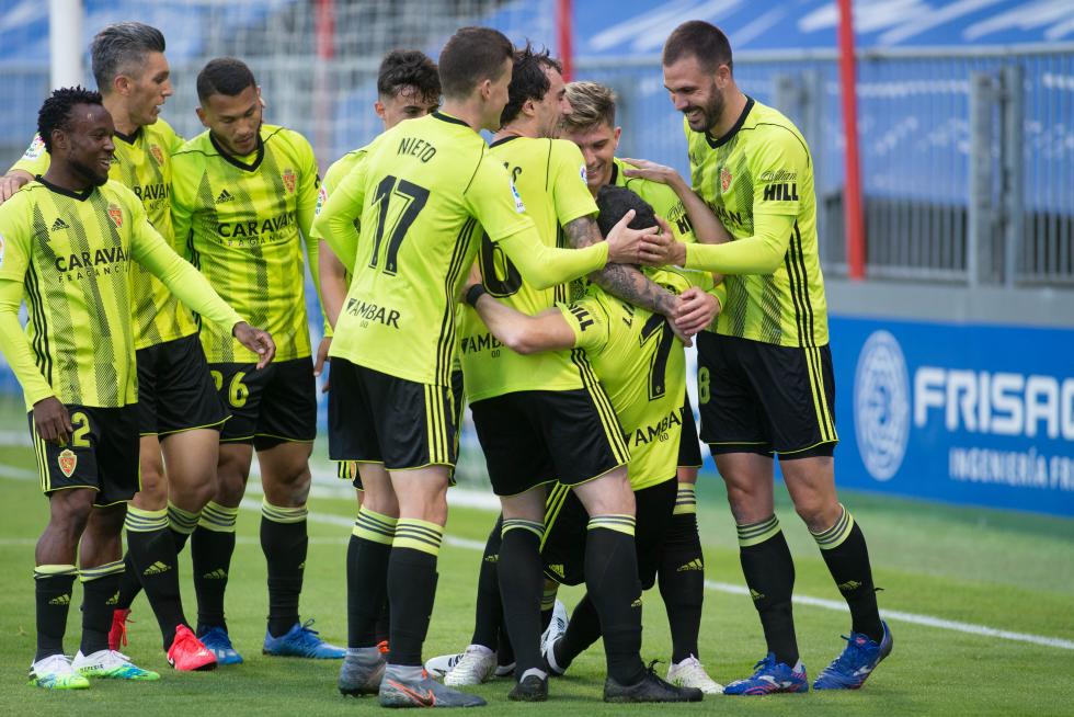Fotos del partido Lugo-Real Zaragoza, de Segunda División, en el Anxo Carro