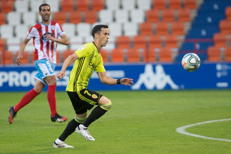 Fotos del partido Lugo-Real Zaragoza, de Segunda División, en el Anxo Carro