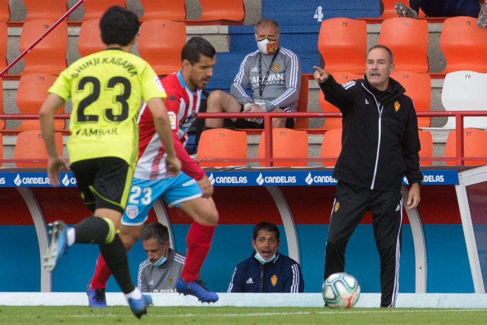 Fotos del partido Lugo-Real Zaragoza, de Segunda División, en el Anxo Carro