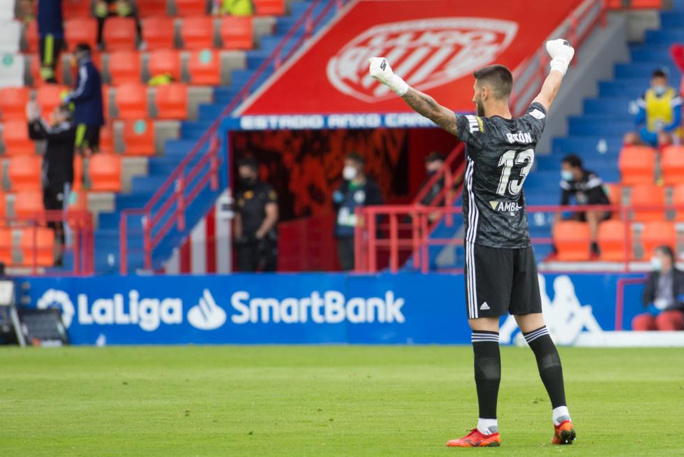 Fotos del partido Lugo-Real Zaragoza, de Segunda División, en el Anxo Carro