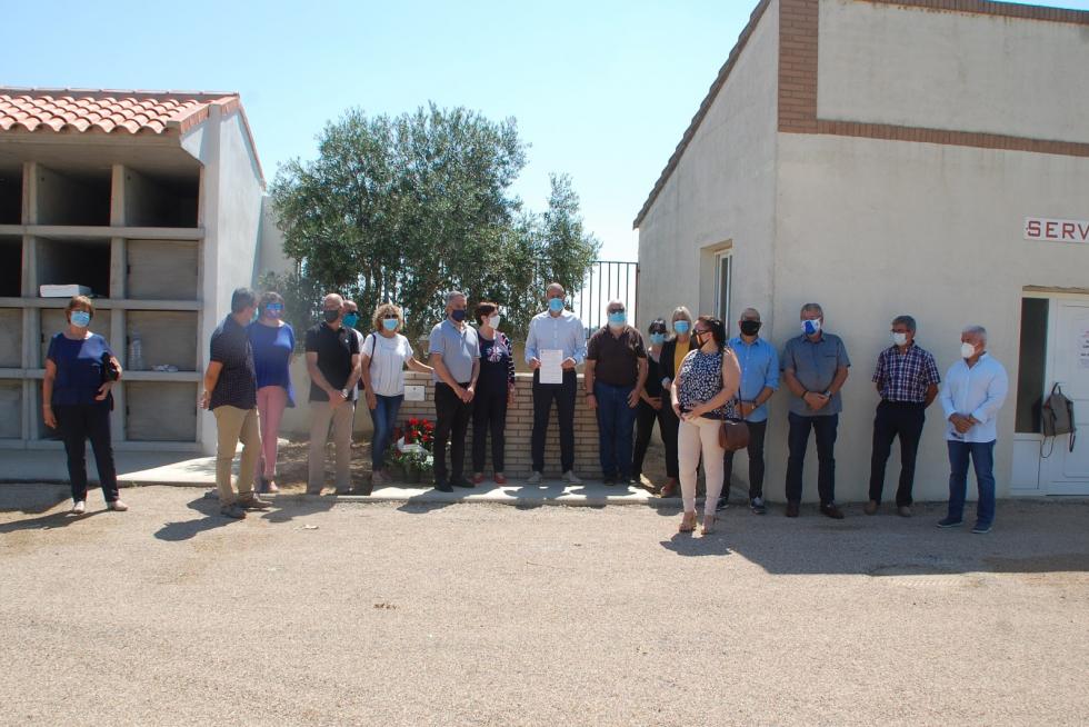 Homenaje en Sariñena.