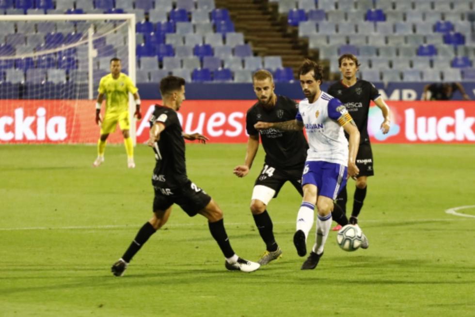 Fotos del partido Real Zaragoza-Huesca en La Romareda