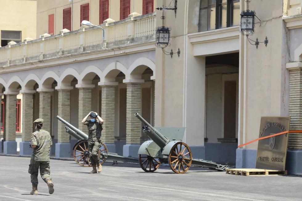 El cuartel general de la División Castillejos ya está operativo en Huesca.