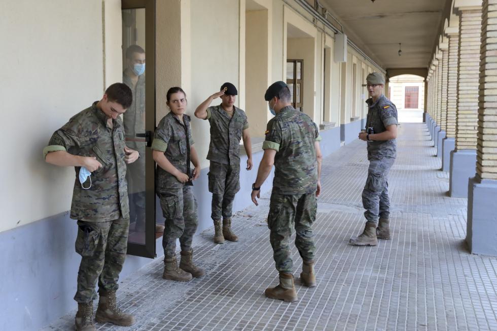 El cuartel general de la División Castillejos ya está operativo en Huesca.