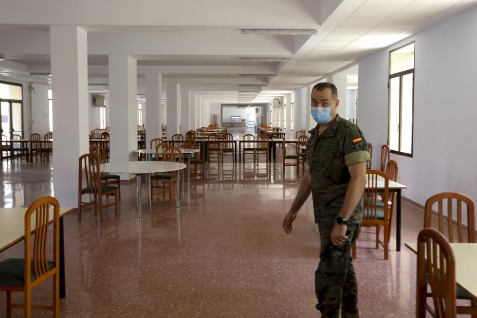 El cuartel general de la División Castillejos ya está operativo en Huesca.