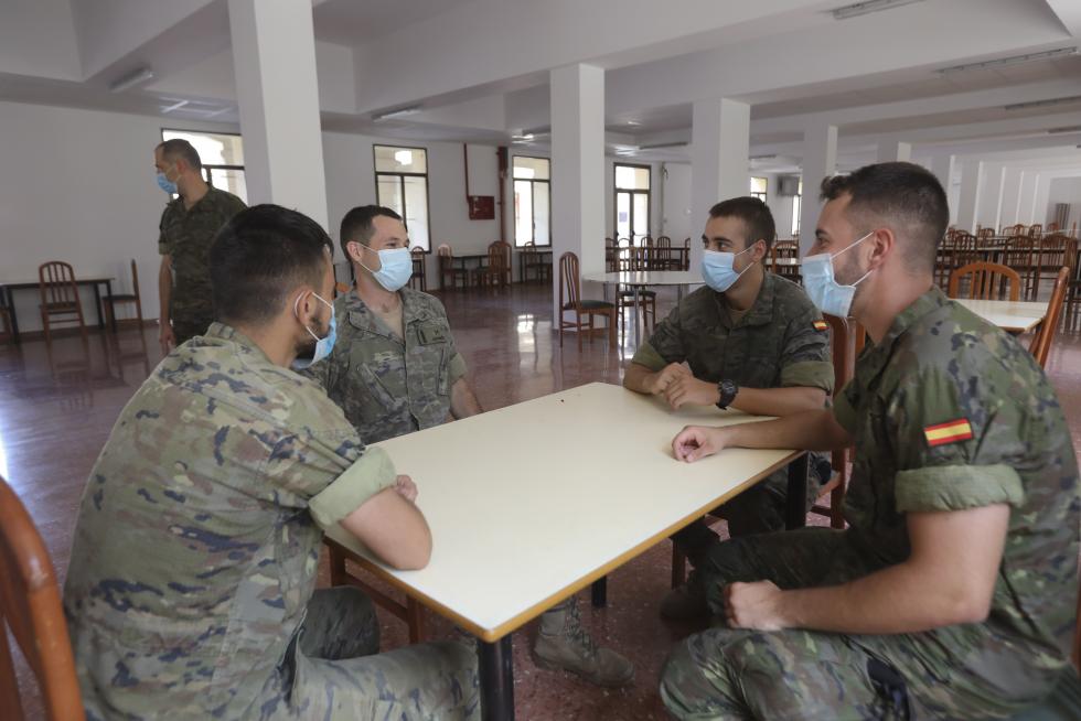 El cuartel general de la División Castillejos ya está operativo en Huesca.