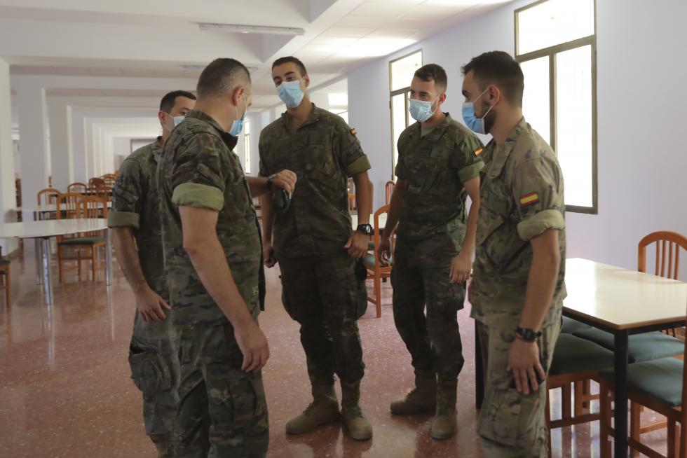 El cuartel general de la División Castillejos ya está operativo en Huesca.