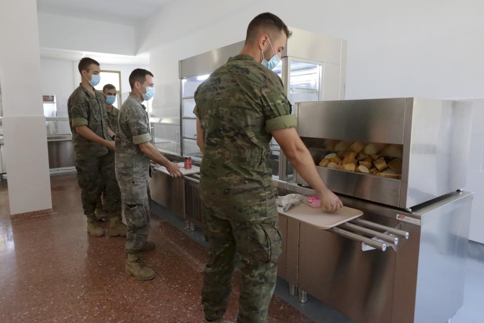 El cuartel general de la División Castillejos ya está operativo en Huesca.