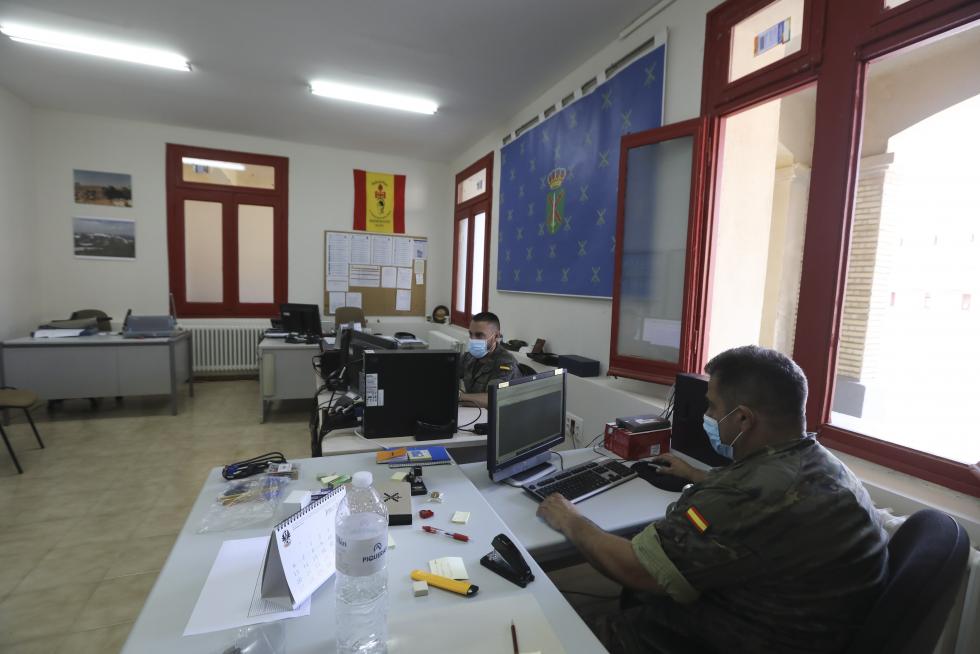 El cuartel general de la División Castillejos ya está operativo en Huesca.