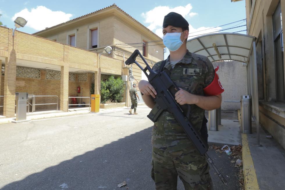 El cuartel general de la División Castillejos ya está operativo en Huesca.