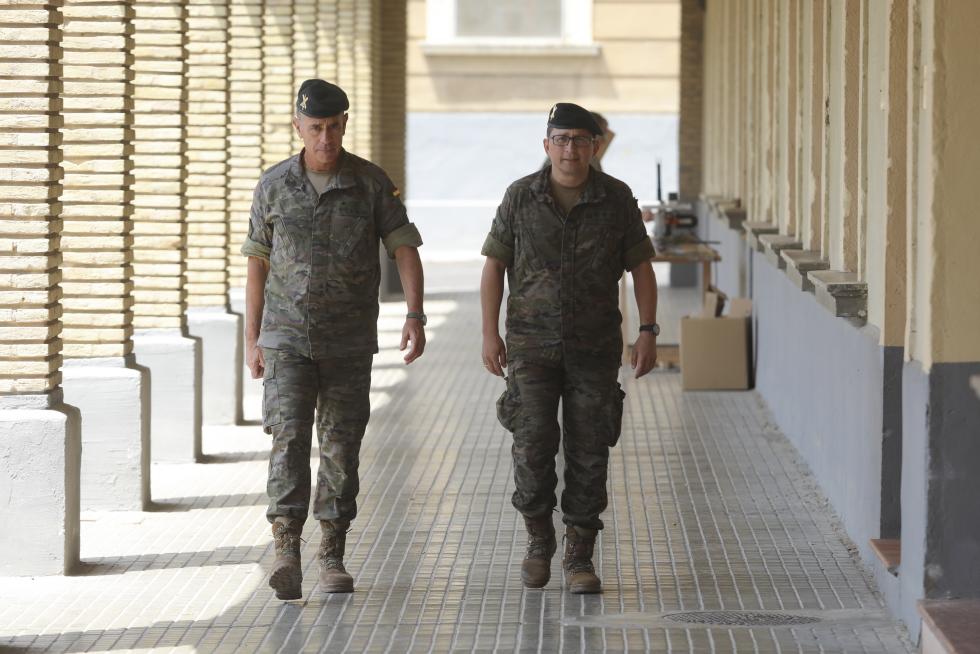 El cuartel general de la División Castillejos ya está operativo en Huesca.