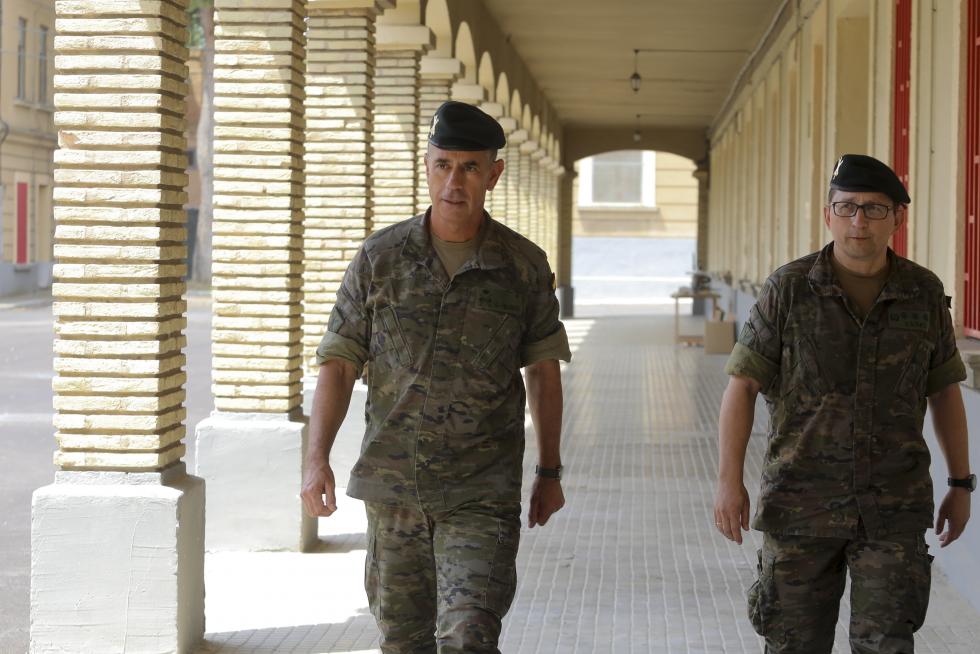 El cuartel general de la División Castillejos ya está operativo en Huesca.