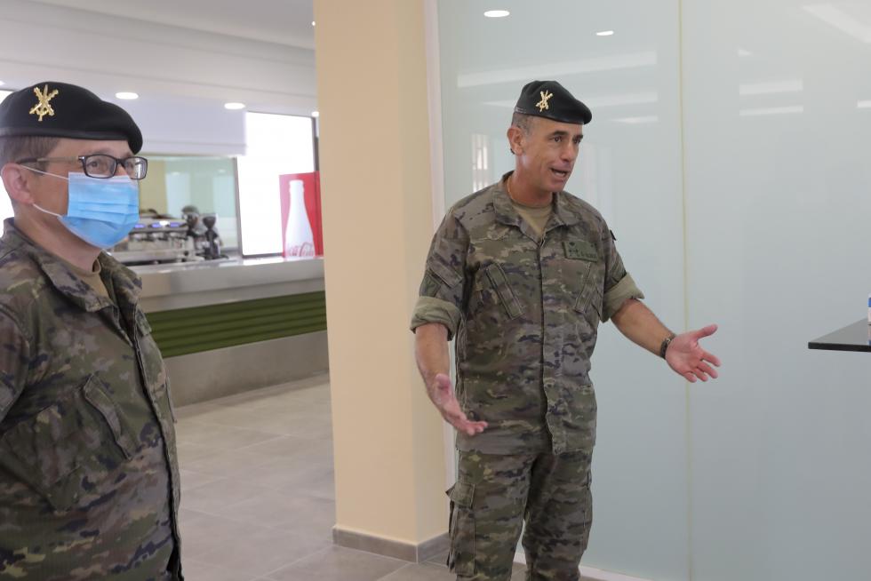 El cuartel general de la División Castillejos ya está operativo en Huesca.