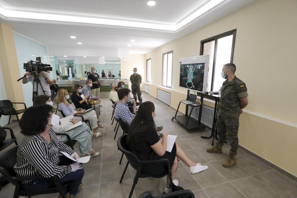 El cuartel general de la División Castillejos ya está operativo en Huesca.