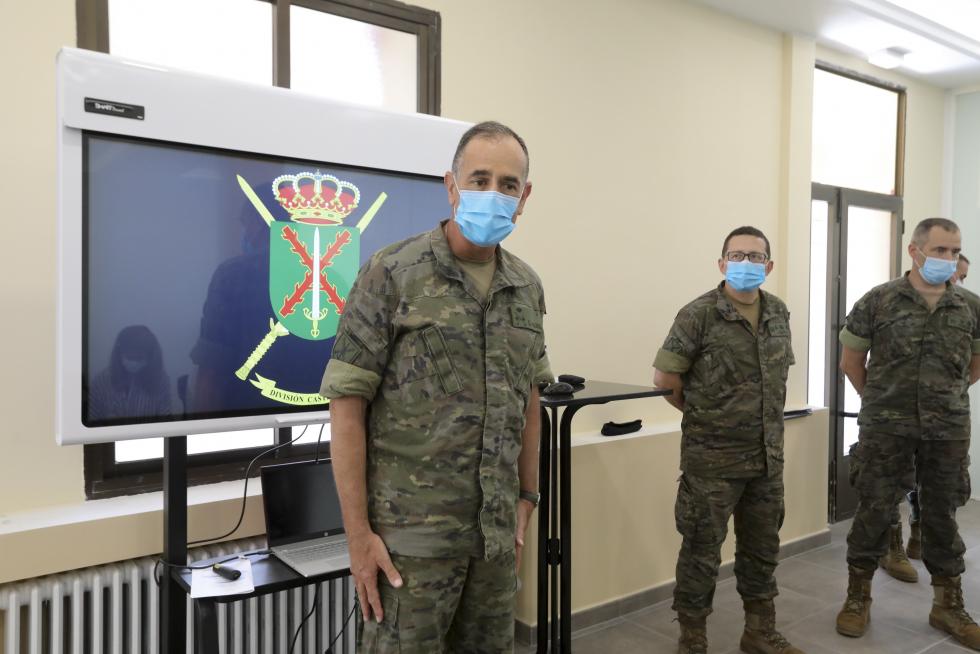 El cuartel general de la División Castillejos ya está operativo en Huesca.