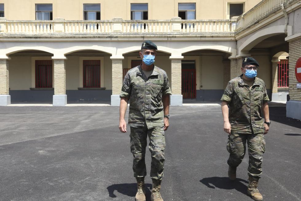 El cuartel general de la División Castillejos ya está operativo en Huesca.