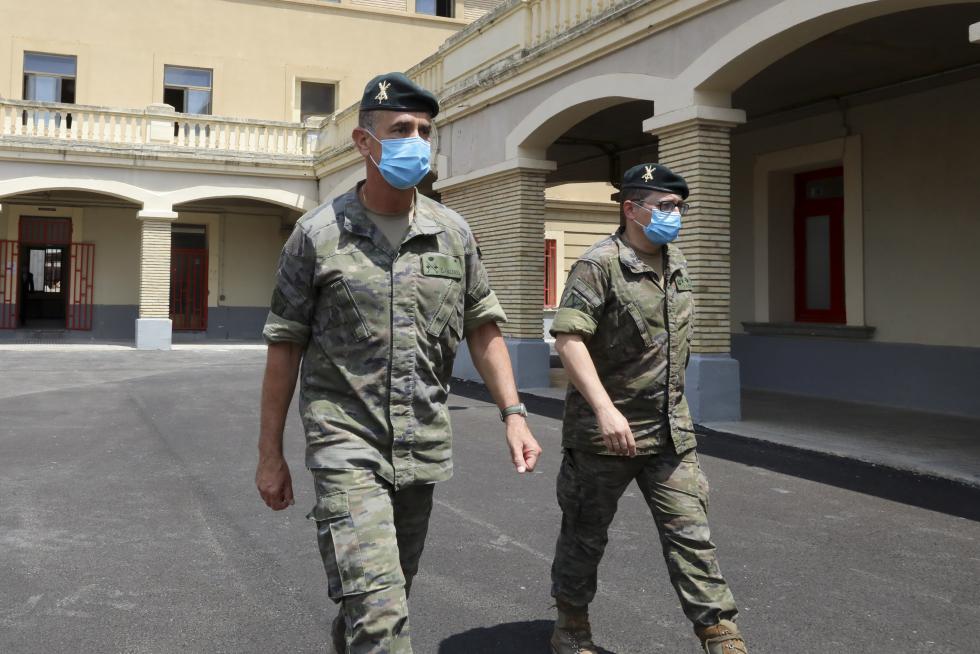 El cuartel general de la División Castillejos ya está operativo en Huesca.