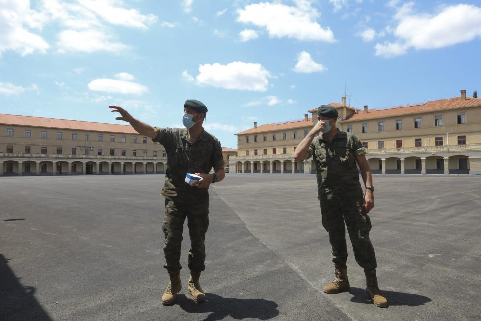 El cuartel general de la División Castillejos ya está operativo en Huesca.