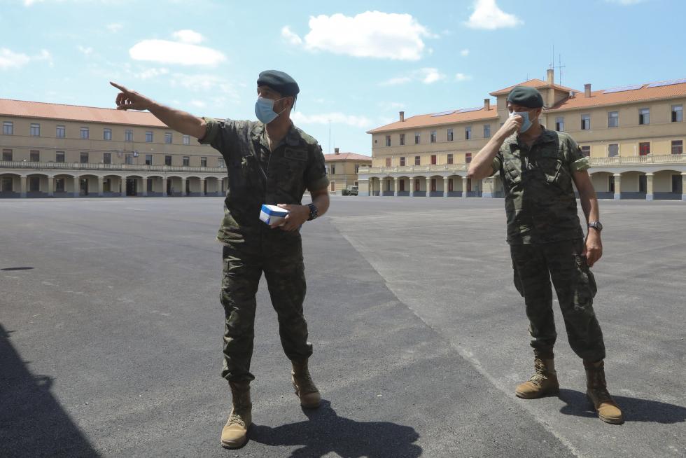 El cuartel general de la División Castillejos ya está operativo en Huesca.