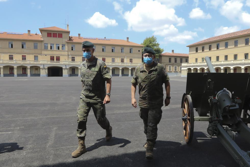 El cuartel general de la División Castillejos ya está operativo en Huesca.