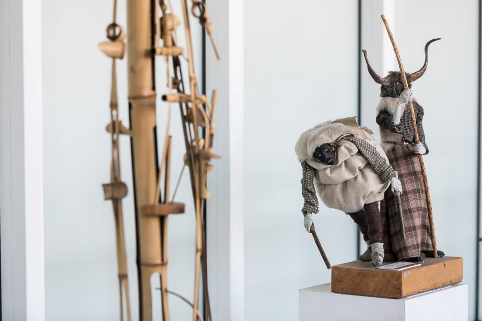 Feria de artesanía en el Matadero de Zaragoza.