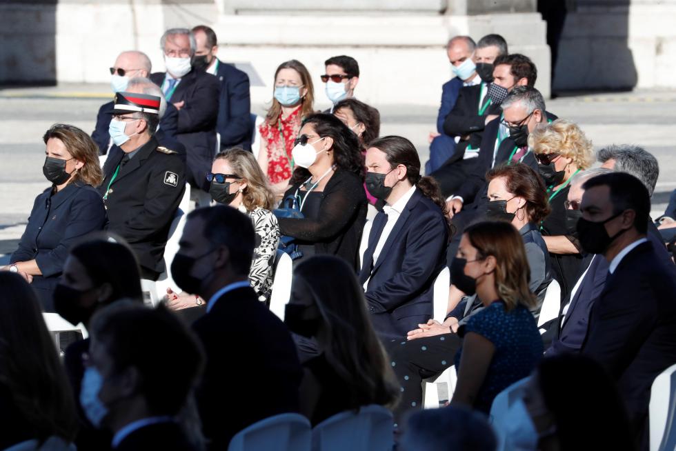 Homenaje de Estado a las víctimas del coronavirus