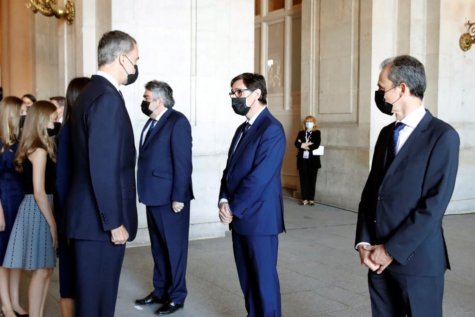 Homenaje de Estado a las víctimas del coronavirus