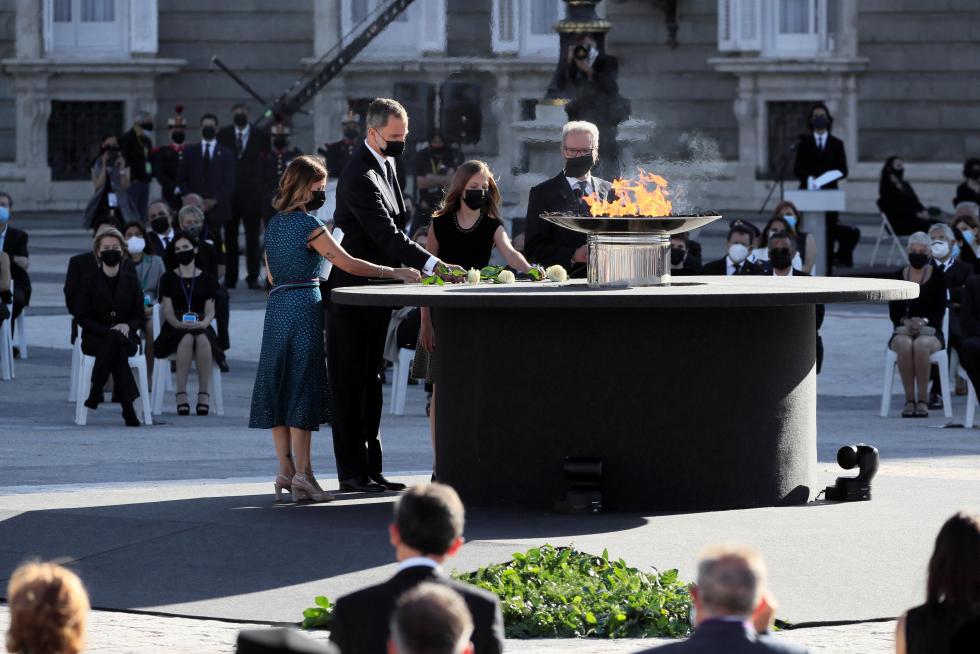 Homenaje de Estado a las víctimas del coronavirus