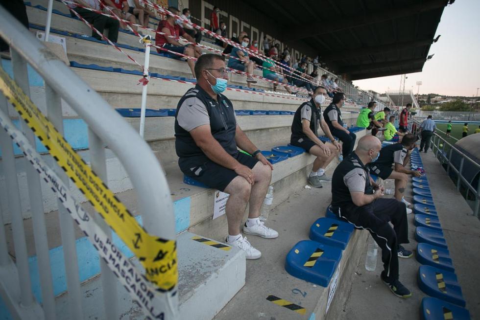 Partido del Tarazona contra el Brea, en Zaragoza.
