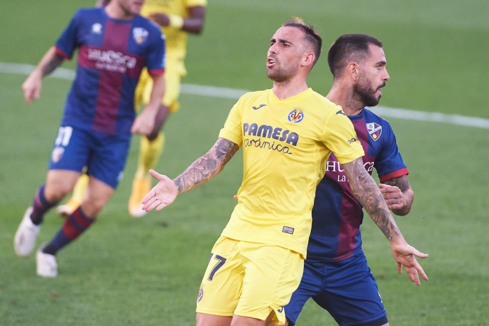 Imágenes del partido Villarreal-Huesca